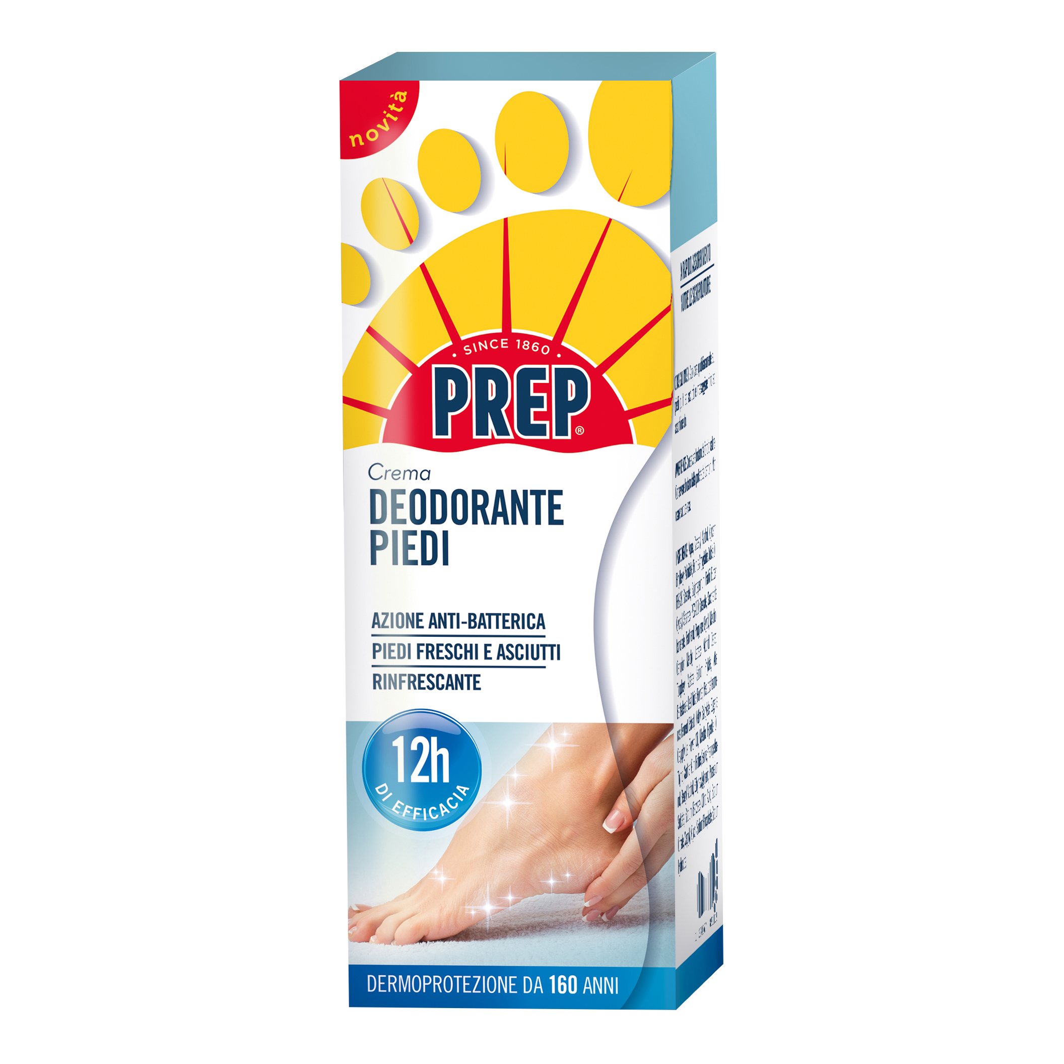 Prep crema deodorante piedi