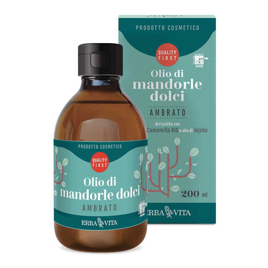 Olio mandorle dolci prof ambrato 200 ml