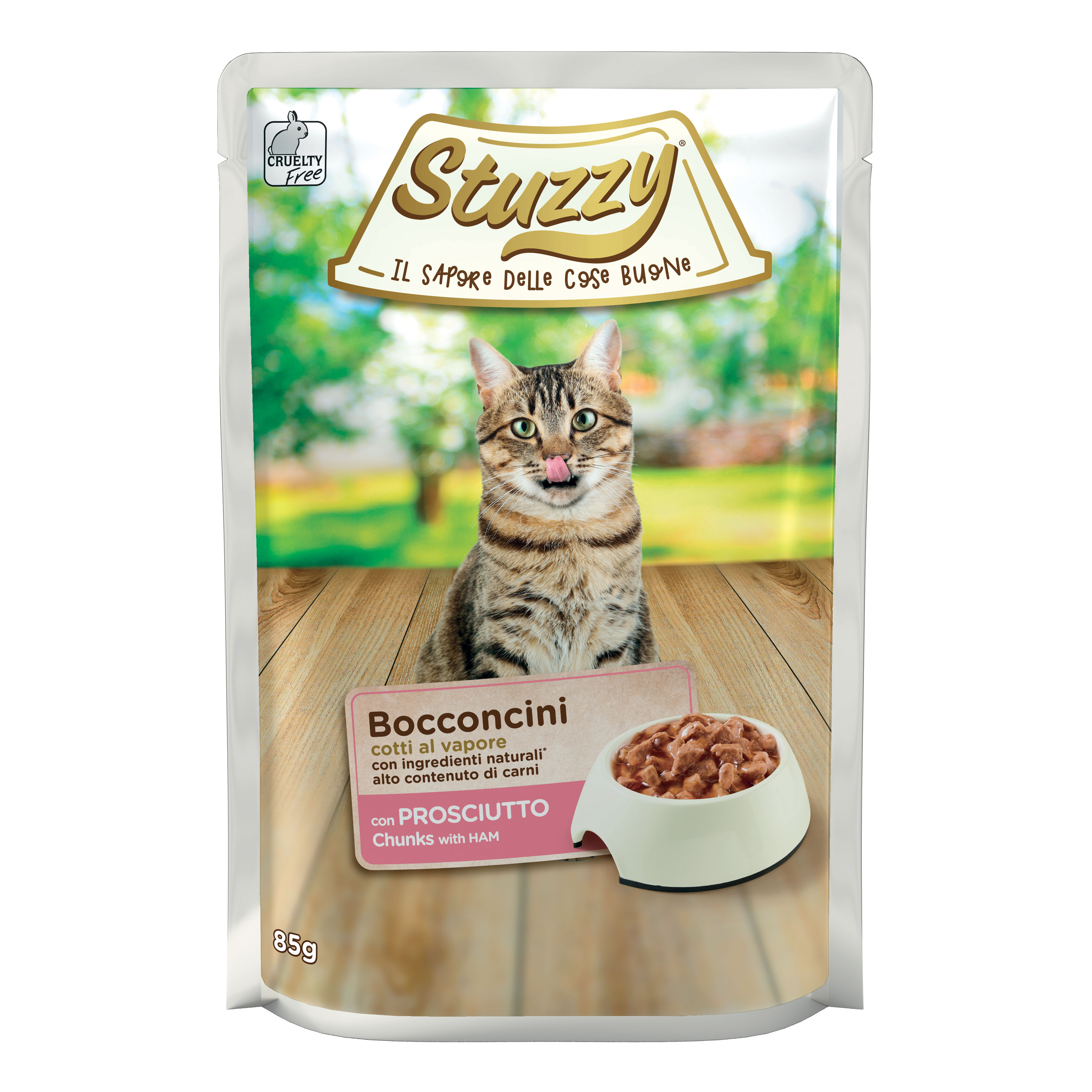 Stuzzy Gatto Bocconcini Busta Adulto Prosciutto 85 Gr