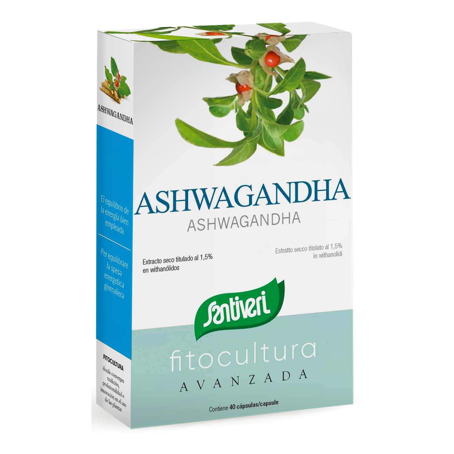 Fitocultura ashwagandha 40 capsule
