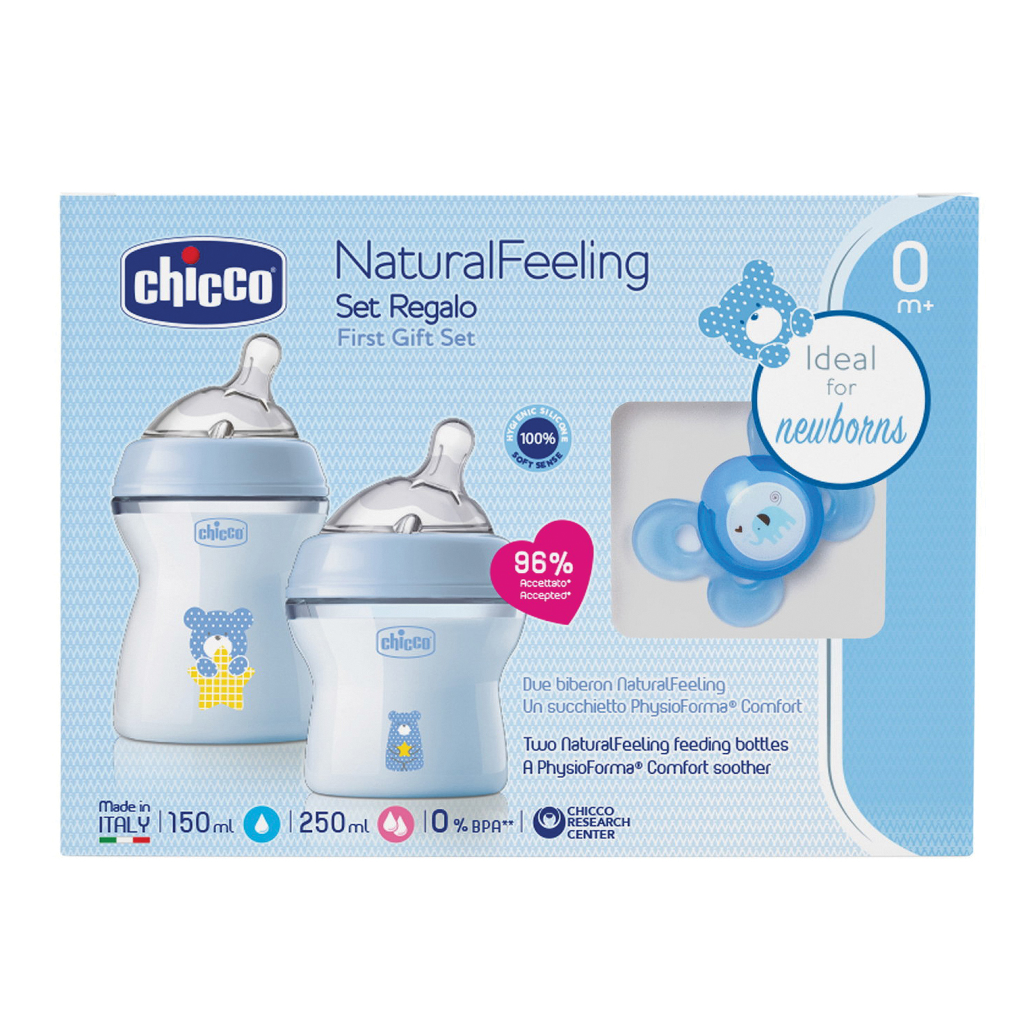 Chicco set regalo nat feel bimbo