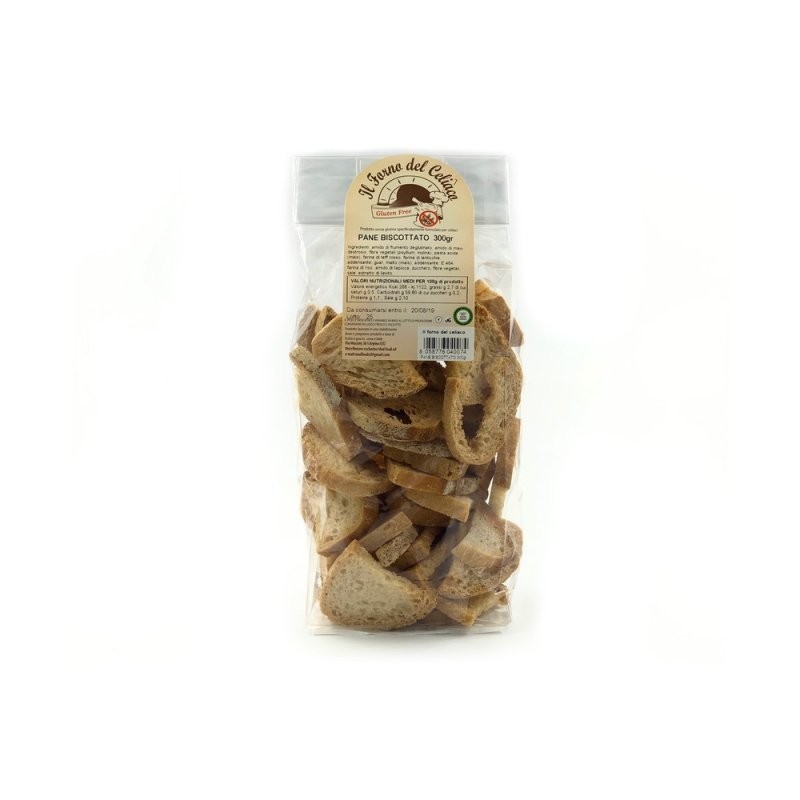 Il forno del celiaco pane biscottato 300 g
