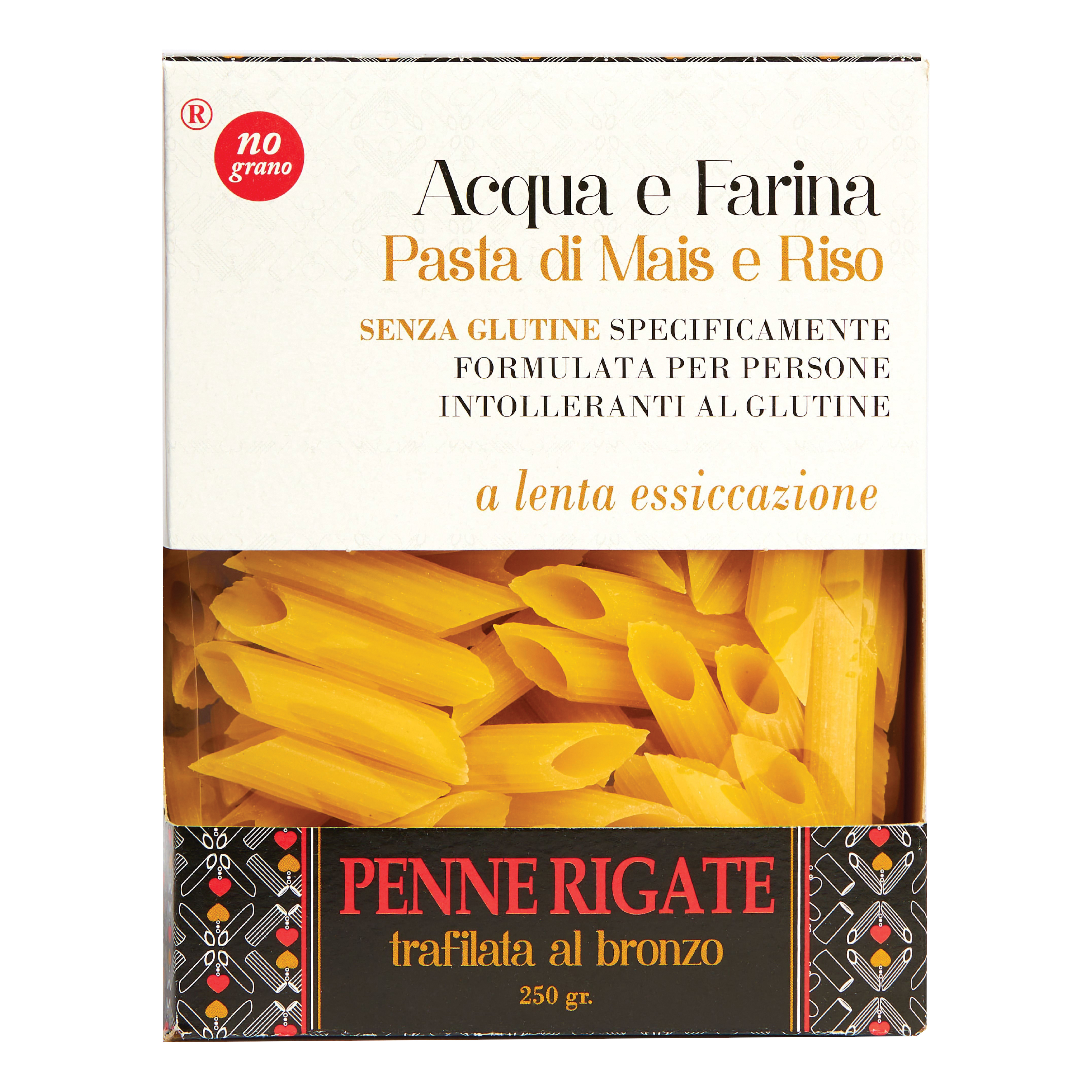 Nutri te' penne rigate acqua e farina mais e riso 250 g