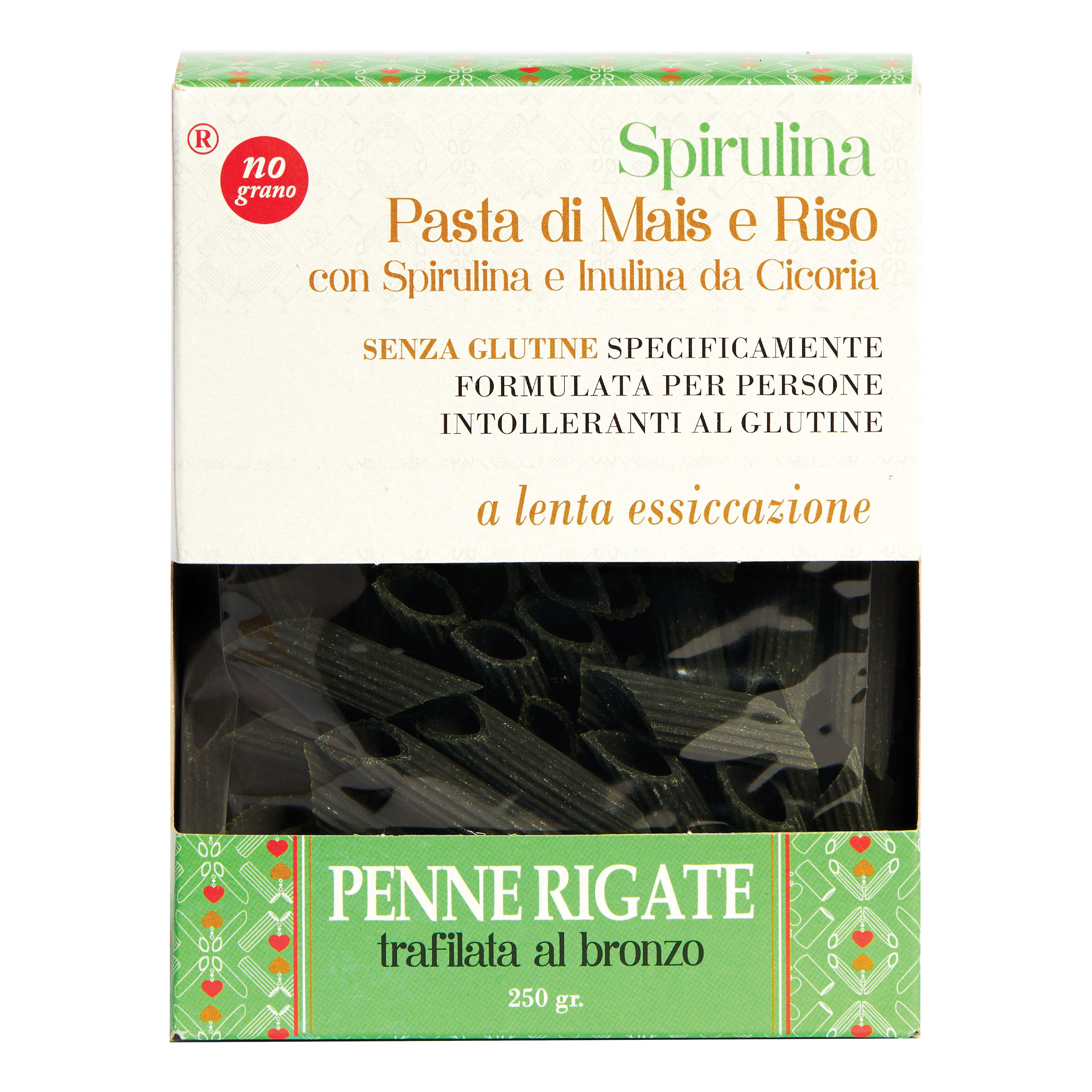 Nutri te' penne rigate con spirulina mais e riso 250 g