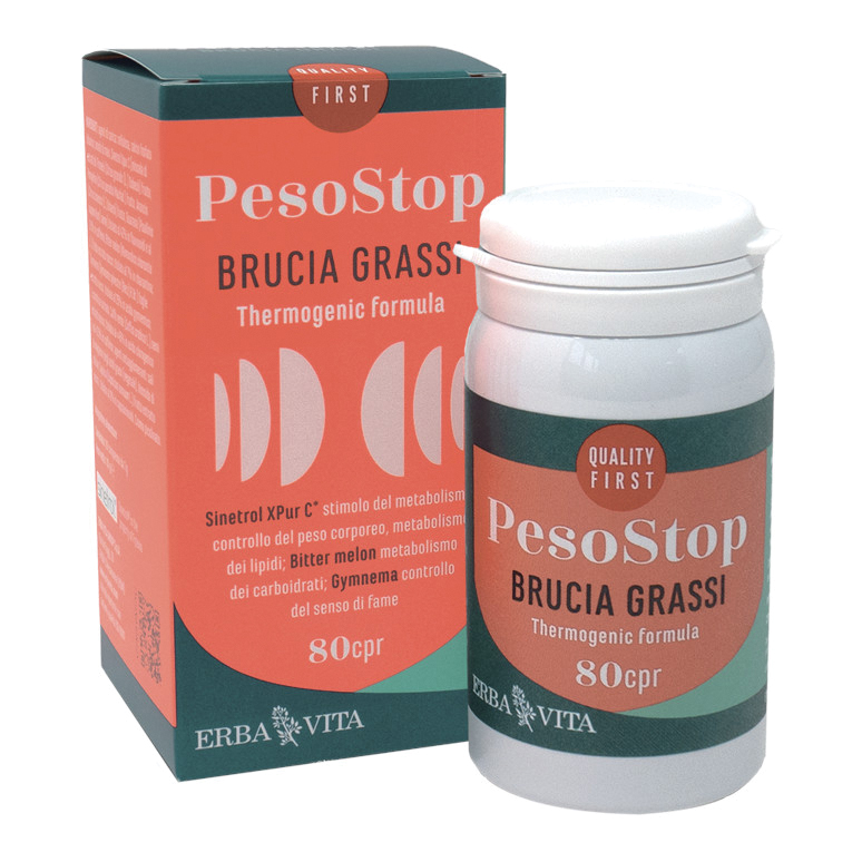 PESO STOP BRUCIA GRASSI 80 COMPRESSE