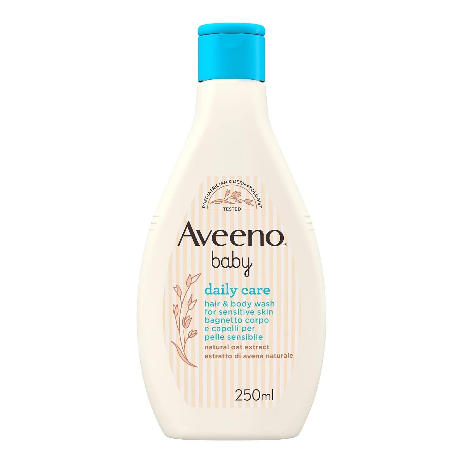 Aveeno Baby Bagnetto Corpo e Capelli - Detergente delicato senza sapone - 250 ml - Immagine 4