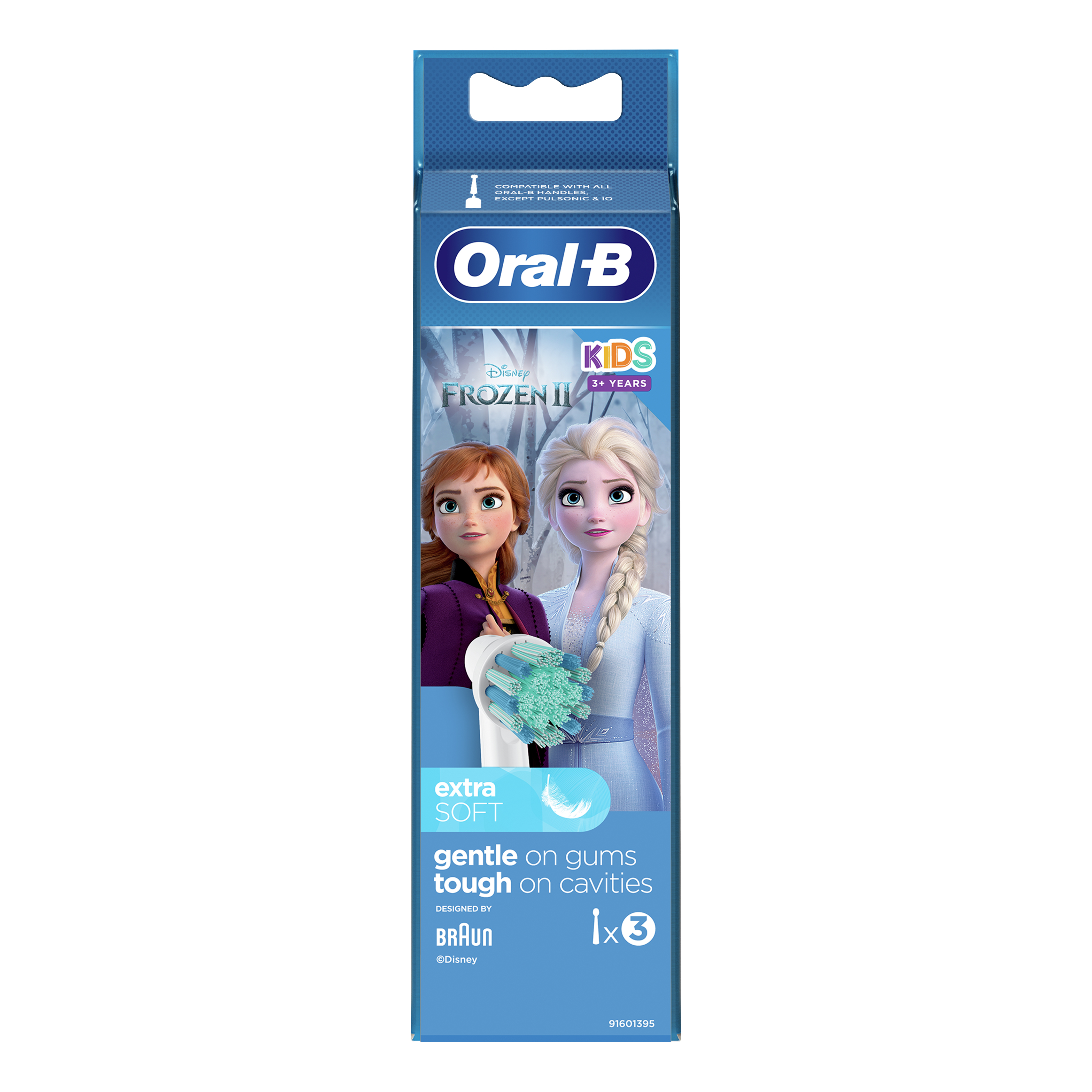 Oralb ricarica spazzolino elettrico frozen 3 pezzi