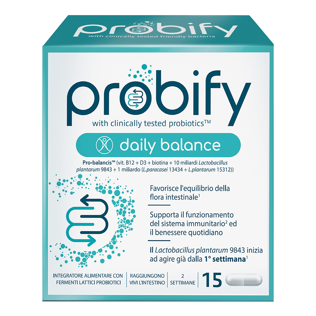 Probify daily balance 15 capsule taglio prezzo