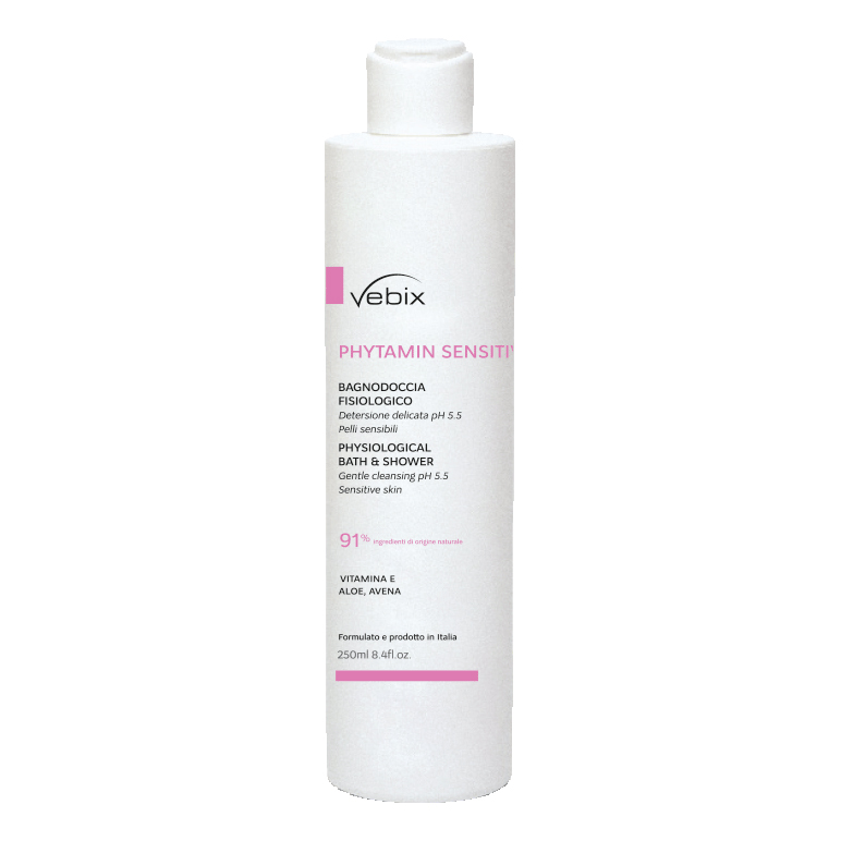 Vebix phytamin bagnodoccia fisiologico delicato 250 ml