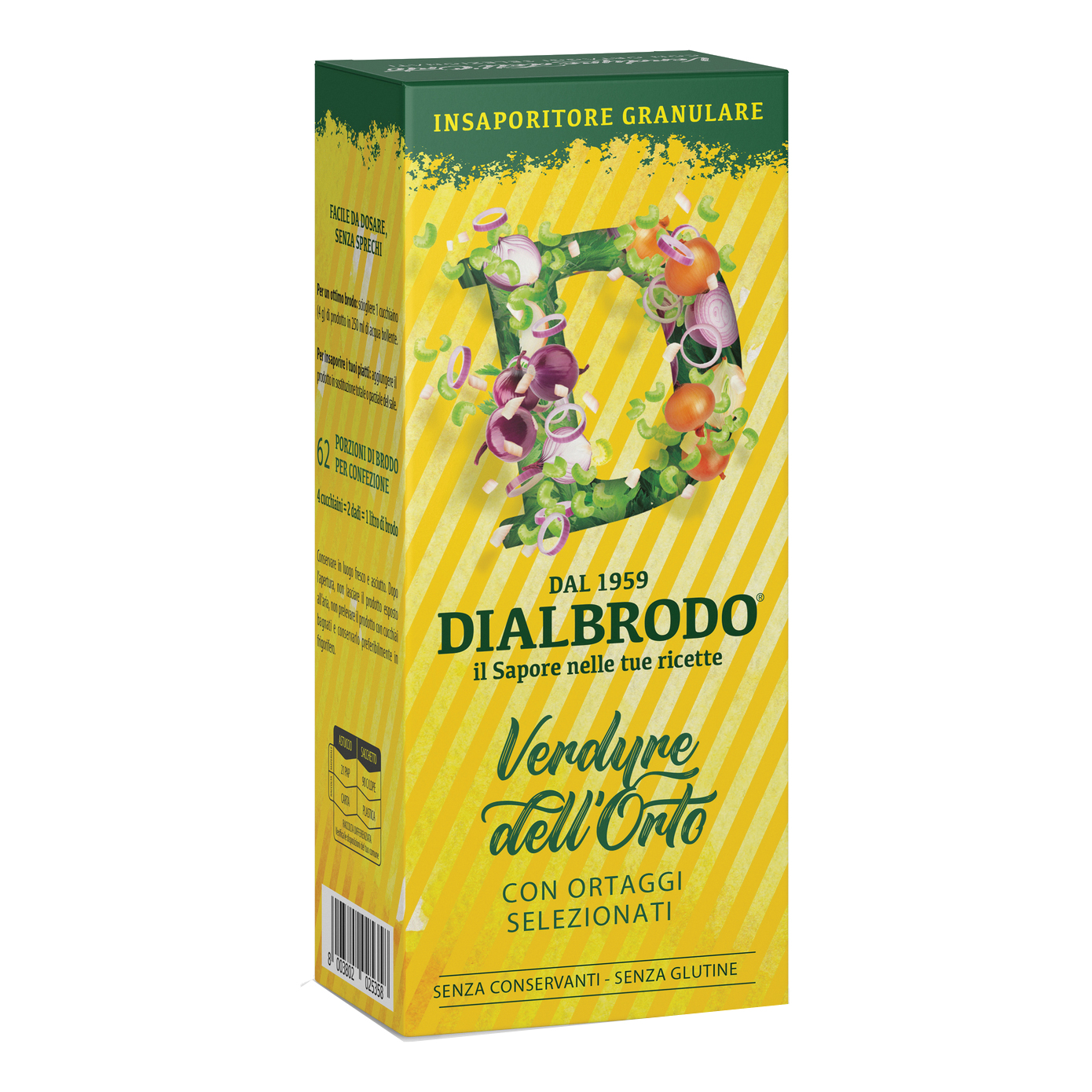 Dialbrodo verdure dell'orto 250 g