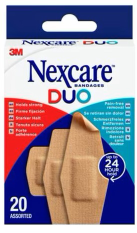 Nexcare duo cerotti assortiti 20 pezzi