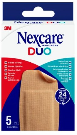 Nexcare duo cerotti maxi 5 pezzi