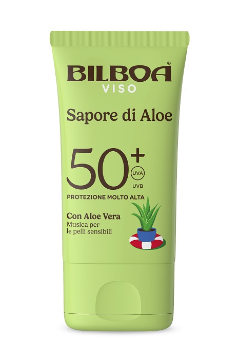 Bilboa crema viso aloe sensitive 50+ 150 ml