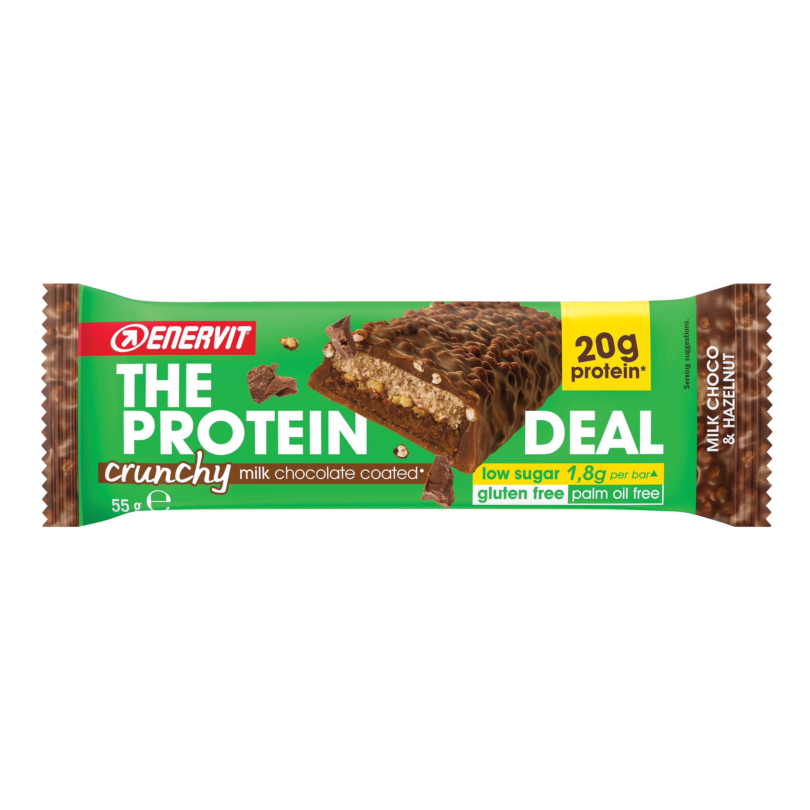 Enervit protein deal milk choco &amp; hazelnut 55 g