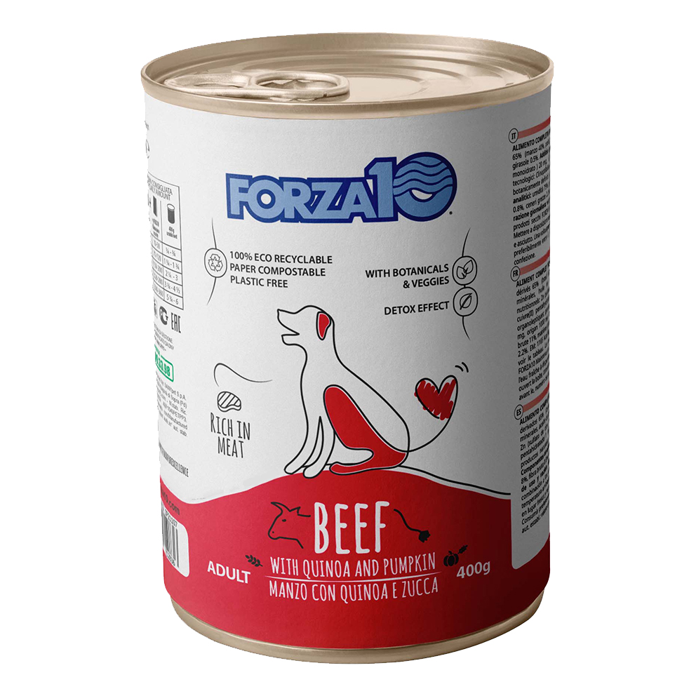 Forza10 mante pollo zucchine e carote 400 g