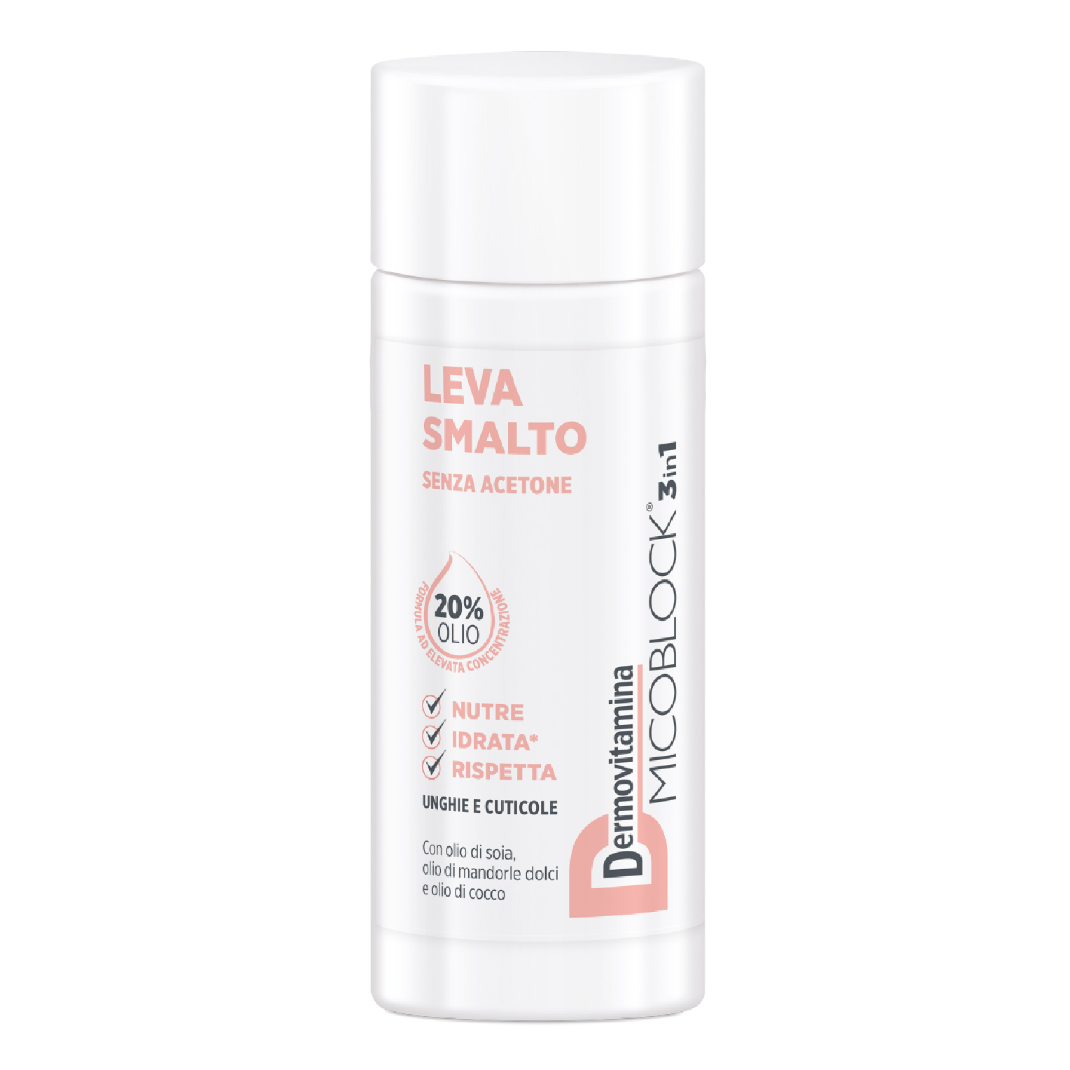 Dermovitamina micoblock 3in1 levasmalto 125 ml