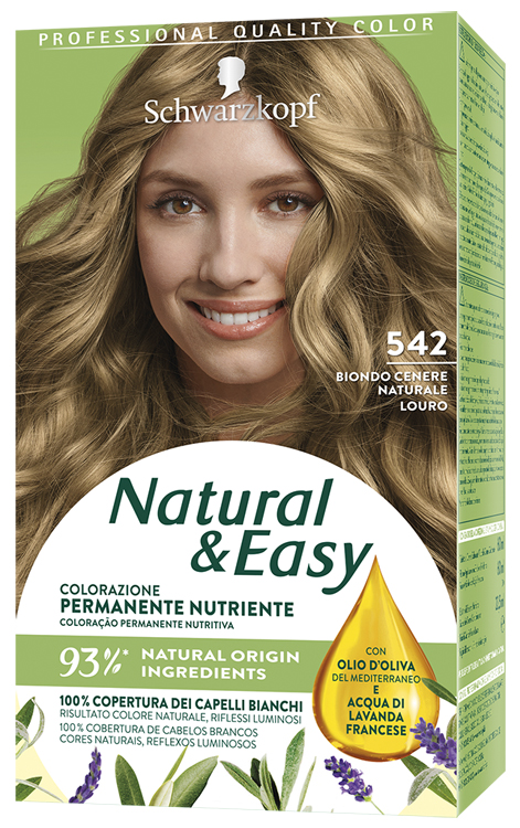 biondo naturale cenere