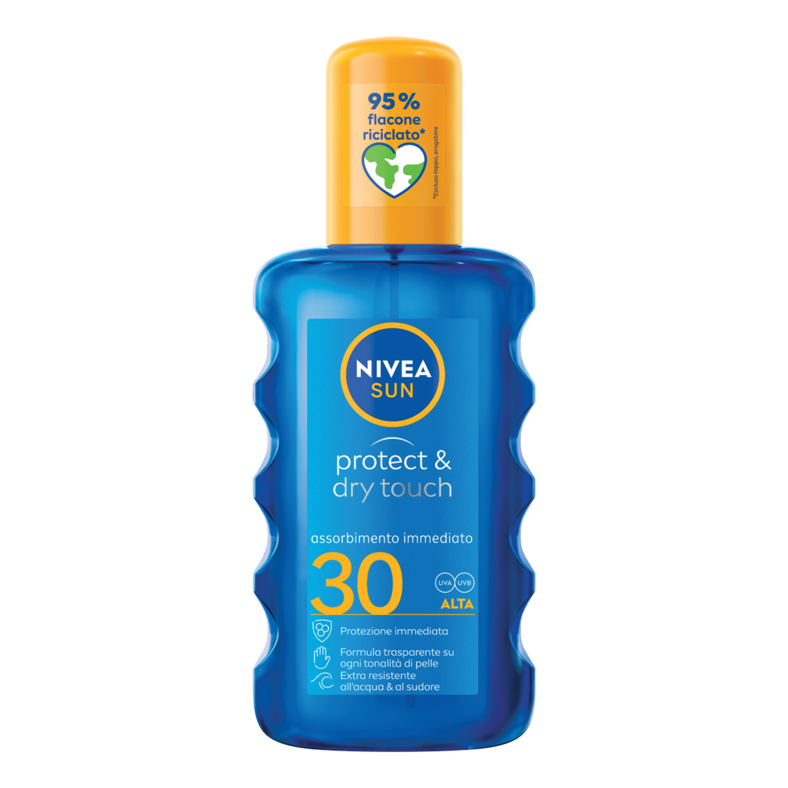 Nivea sun protect &amp; dry touch spray fp30 200 ml