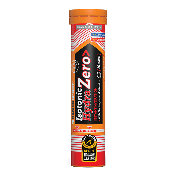 Isotonic hydra zero orange 20 tablets