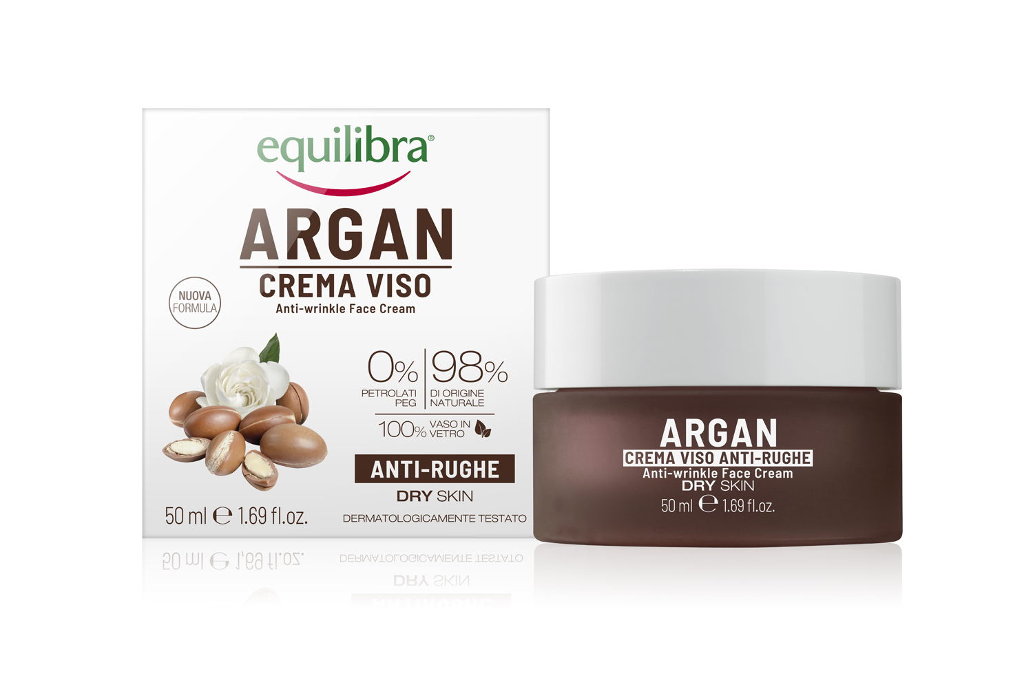 Equilibra Argan Crema Viso Anti Rughe 50 ml
