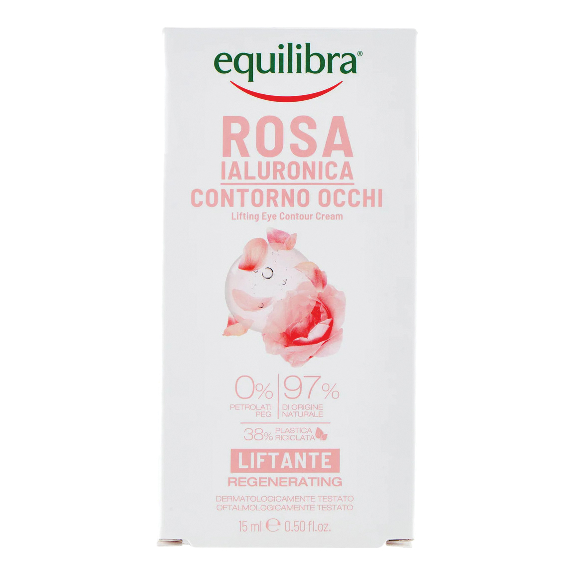 Equilibra Rosa Ialuronica Contorno Occhi Liftante 15 ml