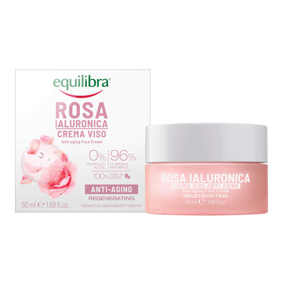 Equilibra rosa ialuronica crema viso anti-aging 50 ml