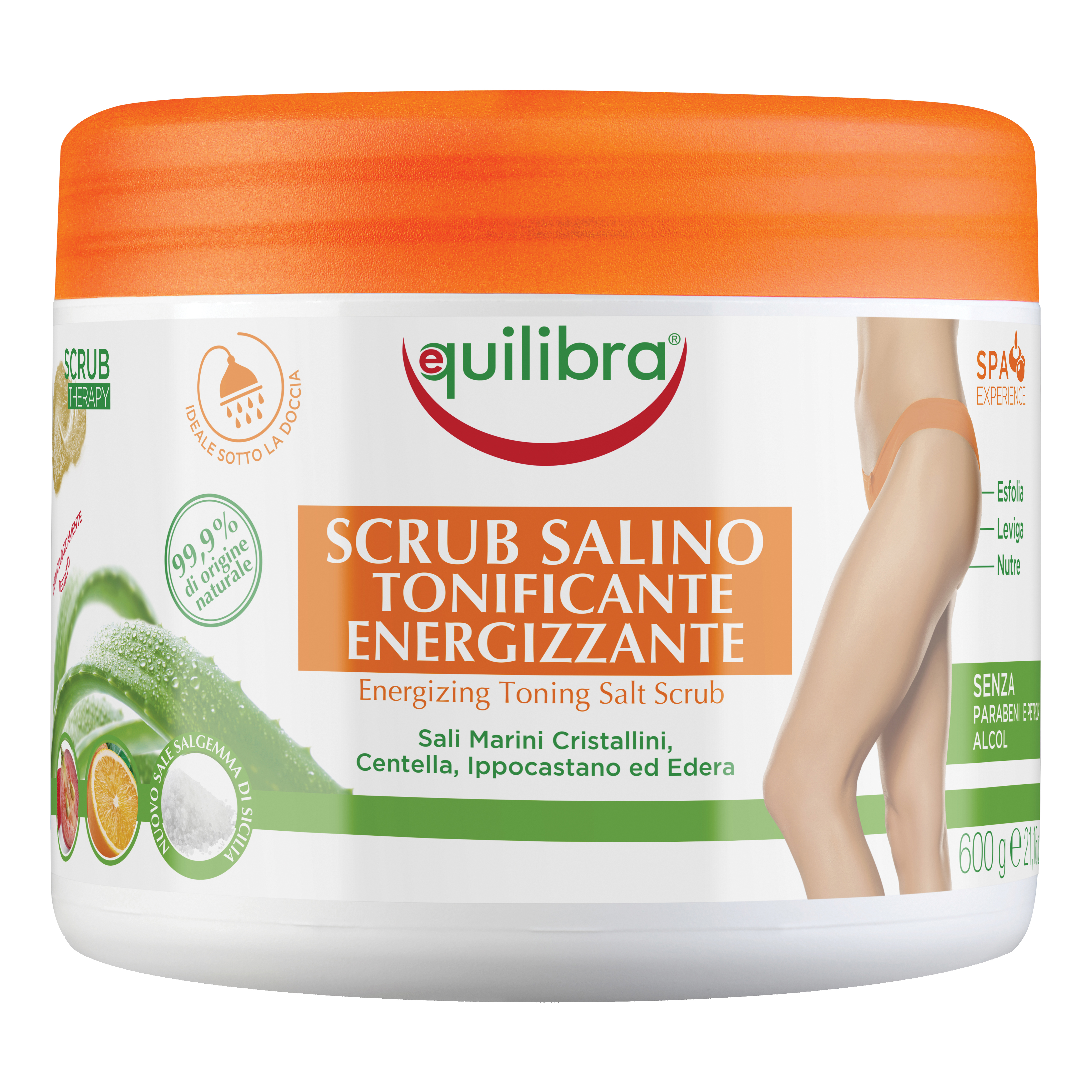 Equilibra Srl Equilibra Scrub Salino Tonificante Energizzante 600 G