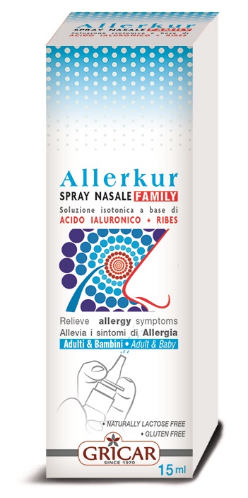 Allerkur family spray nasale 15 ml
