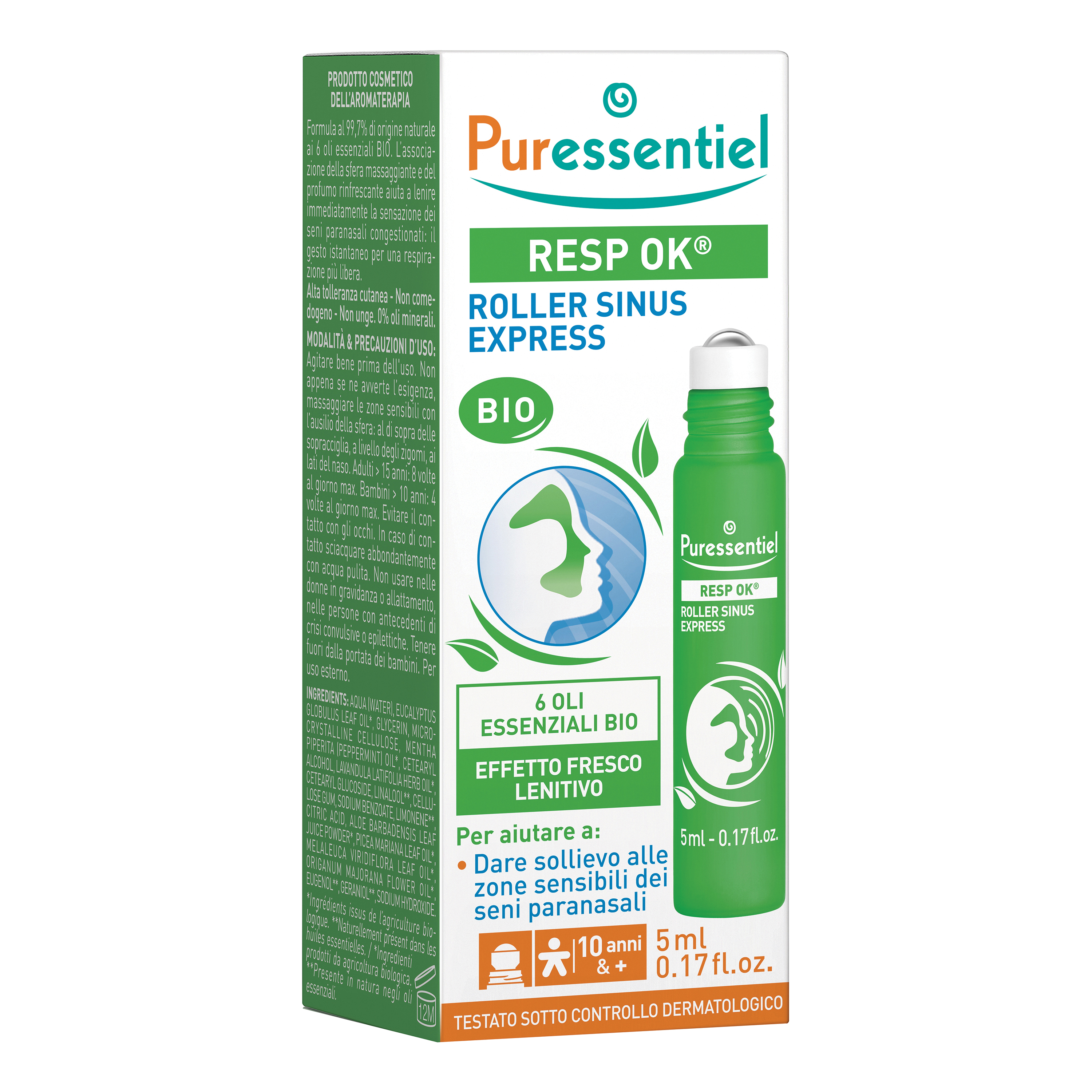 Puressentiel roller sinus express 5 ml