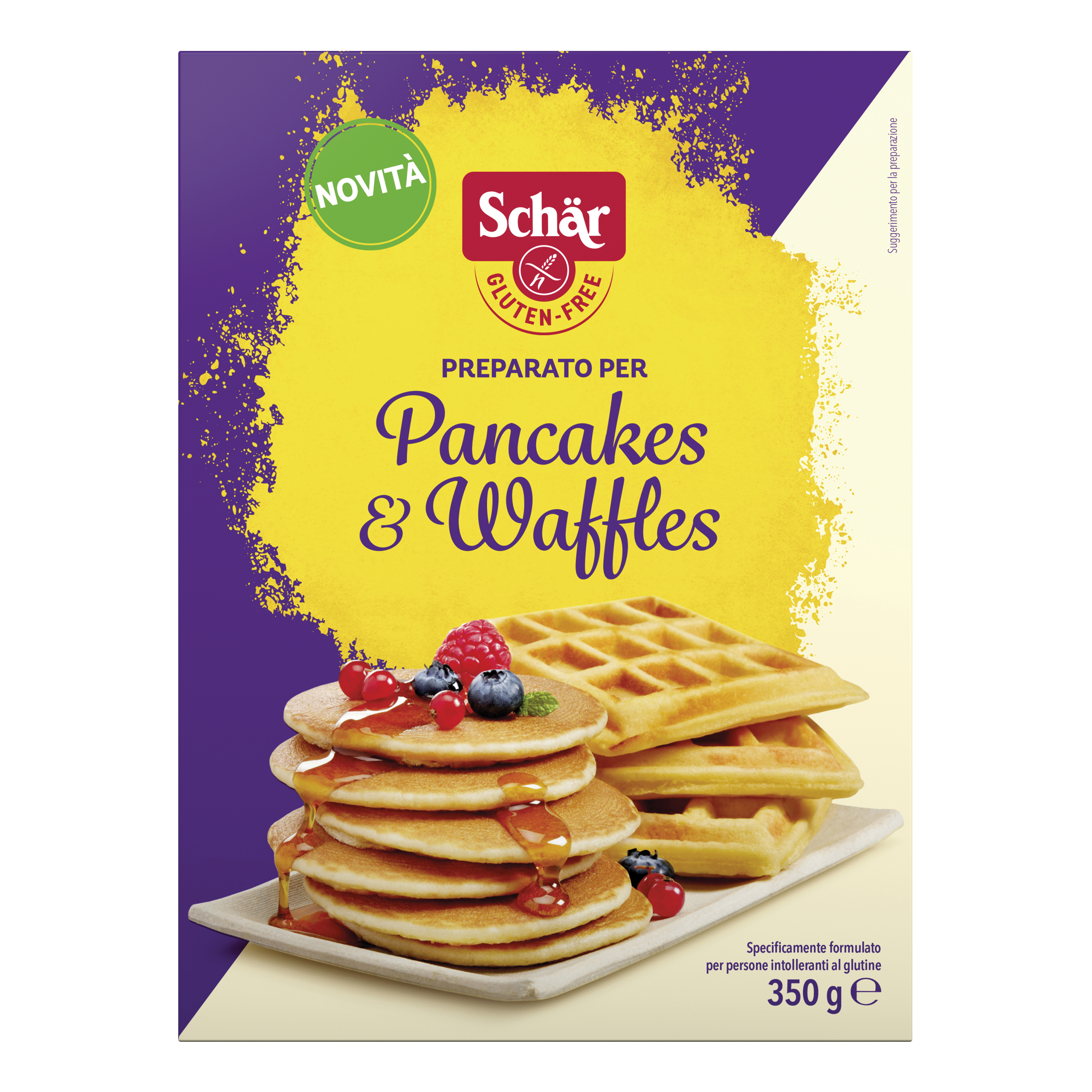 Schar preparato pancakes amp waffles 350 g