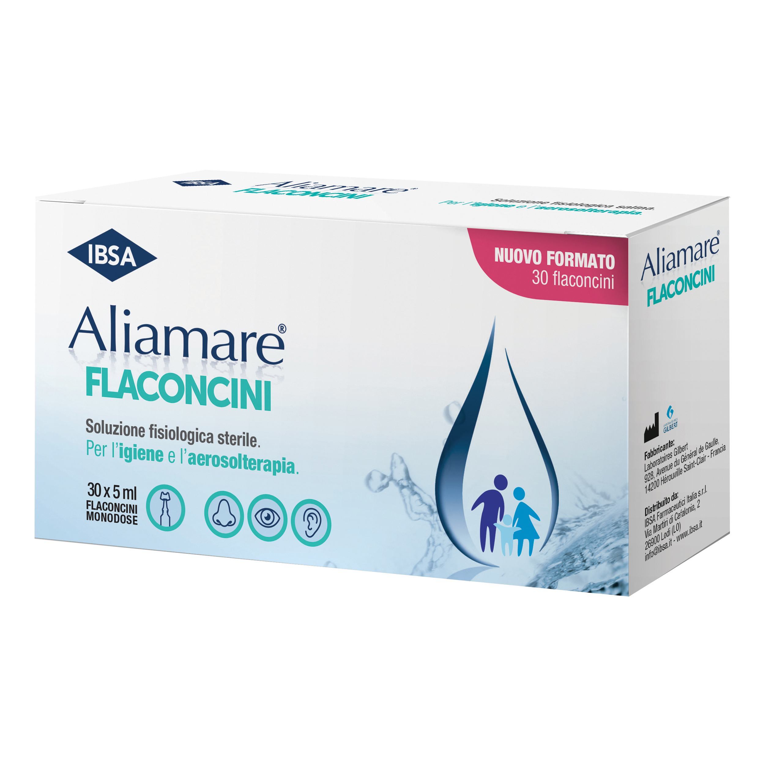 Aliamare Soluzione Fisiologica 30 Flaconcini da 5 ml