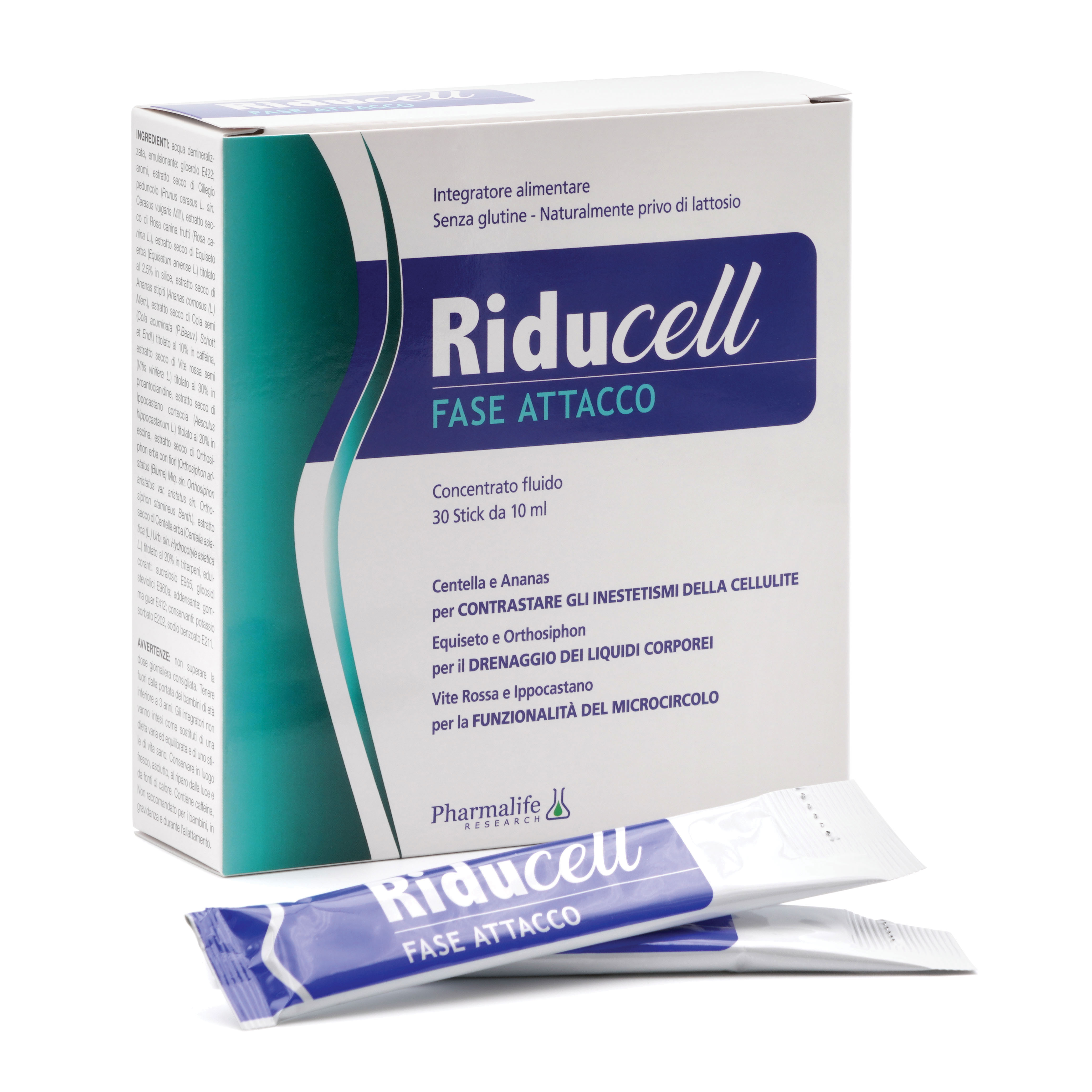 Riducell fase attacco 30 stick da 10 ml