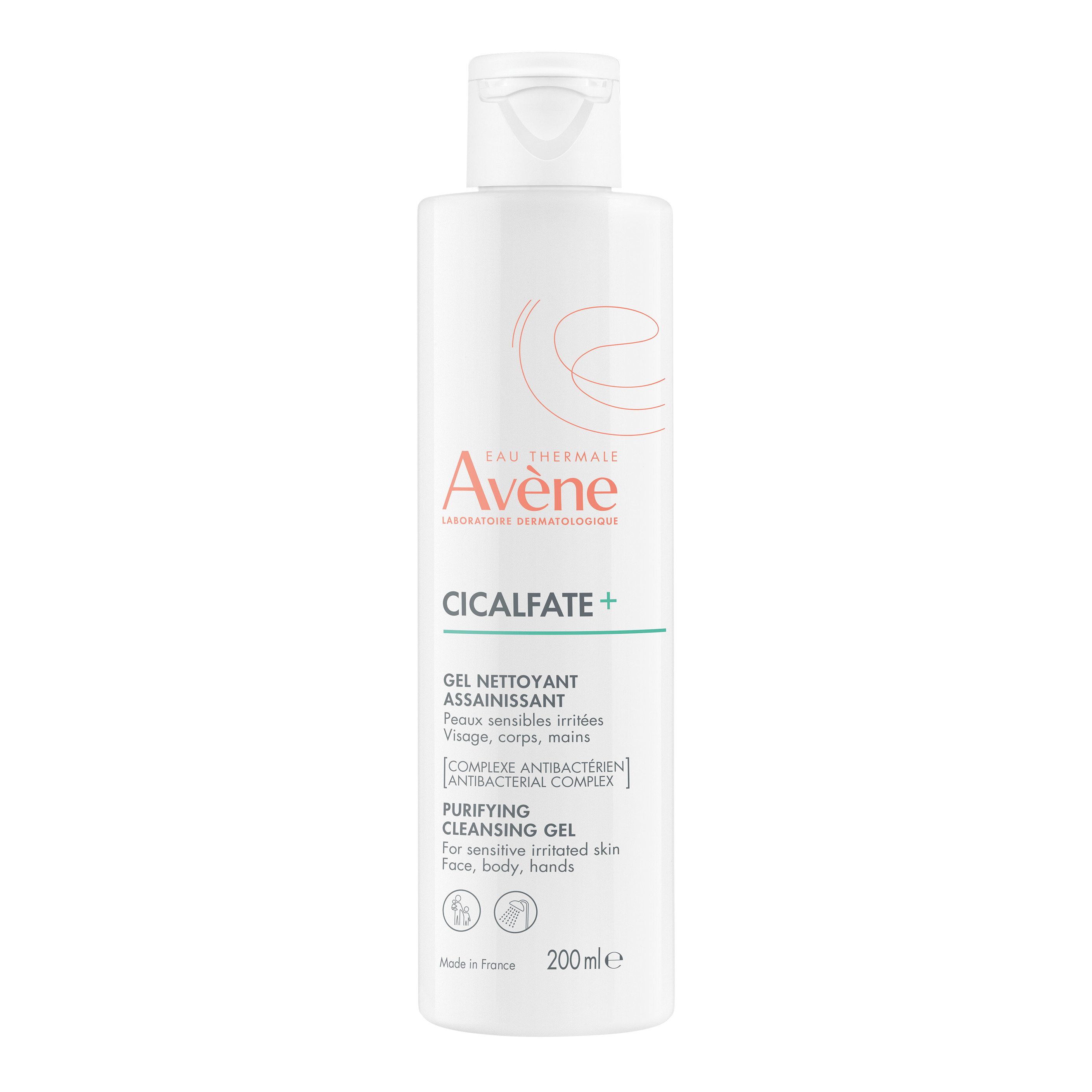 Avene Cicalfate+ Gel Detergente Viso/Corpo 200 ml