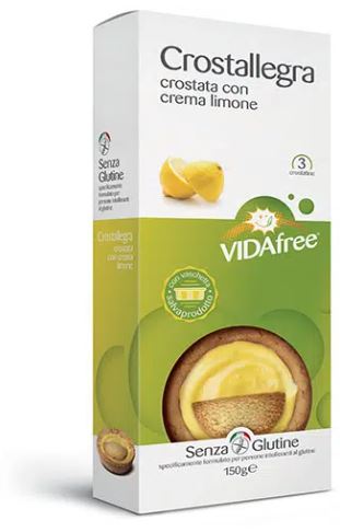 VIDAFREE CROSTALLEGRA CREMA LIMONE 150 G
