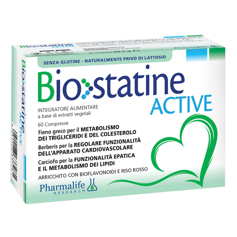Pharmalife Research Biostatine Active 60 Compresse