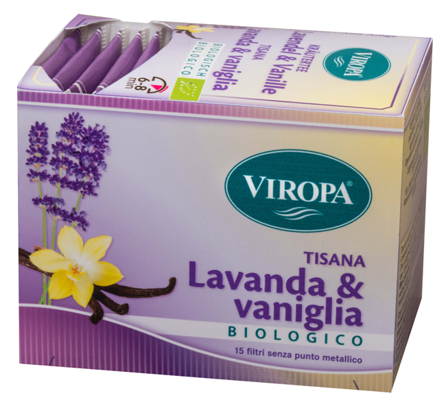 Viropa tisana lavanda&amp;vaniglia biologico 15 filtri