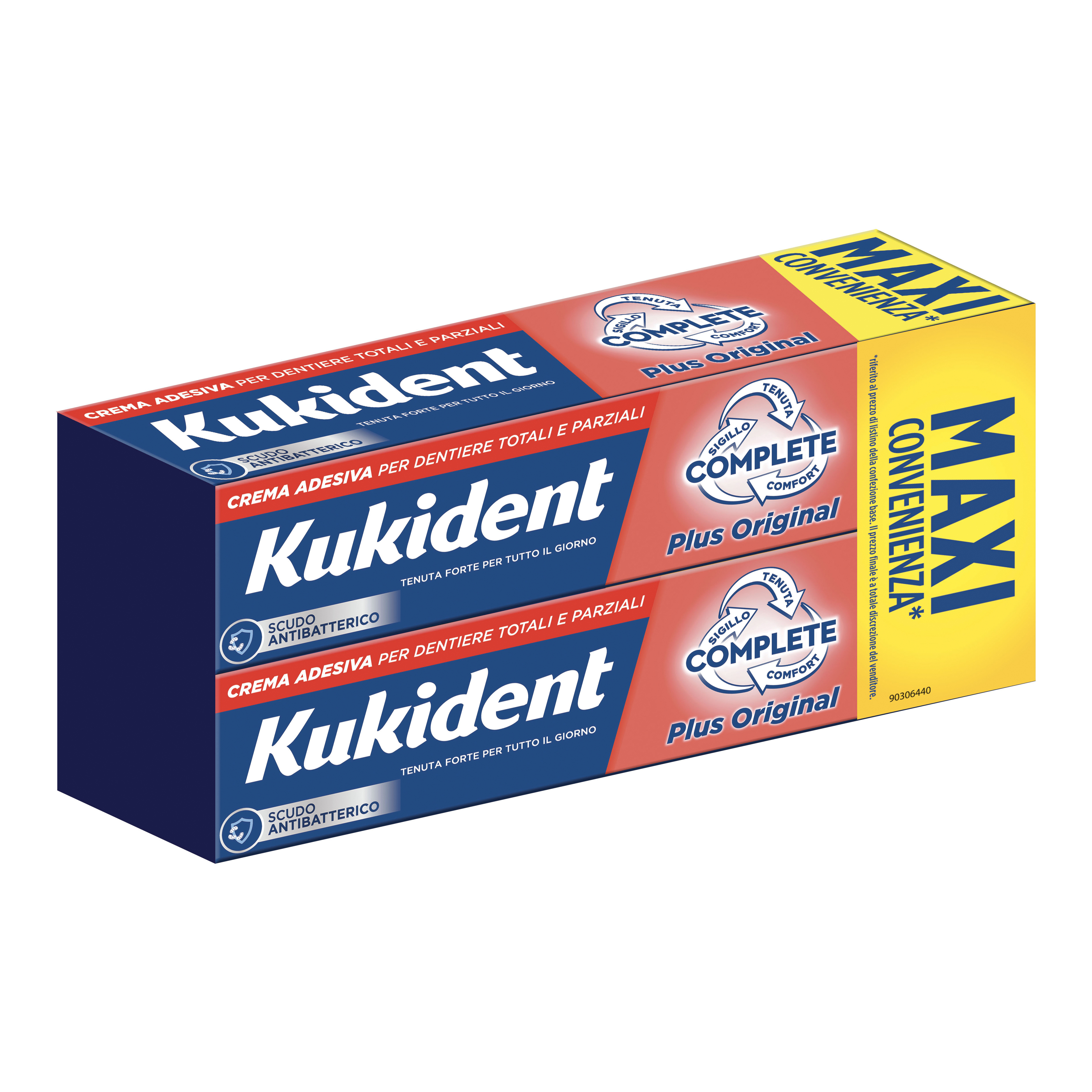 Kukident plus 2x65 g