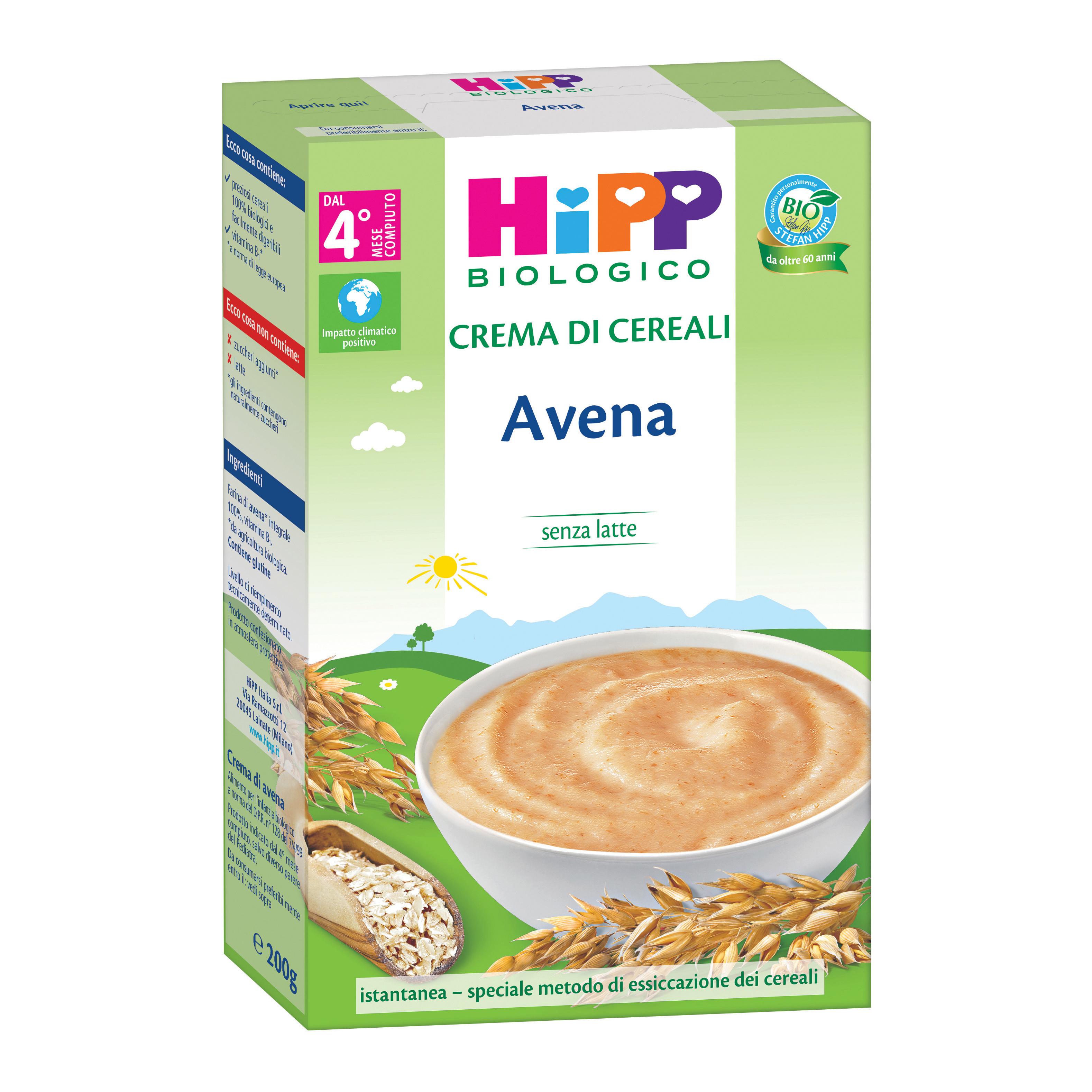 Hipp bio crema cereali avena 200 g