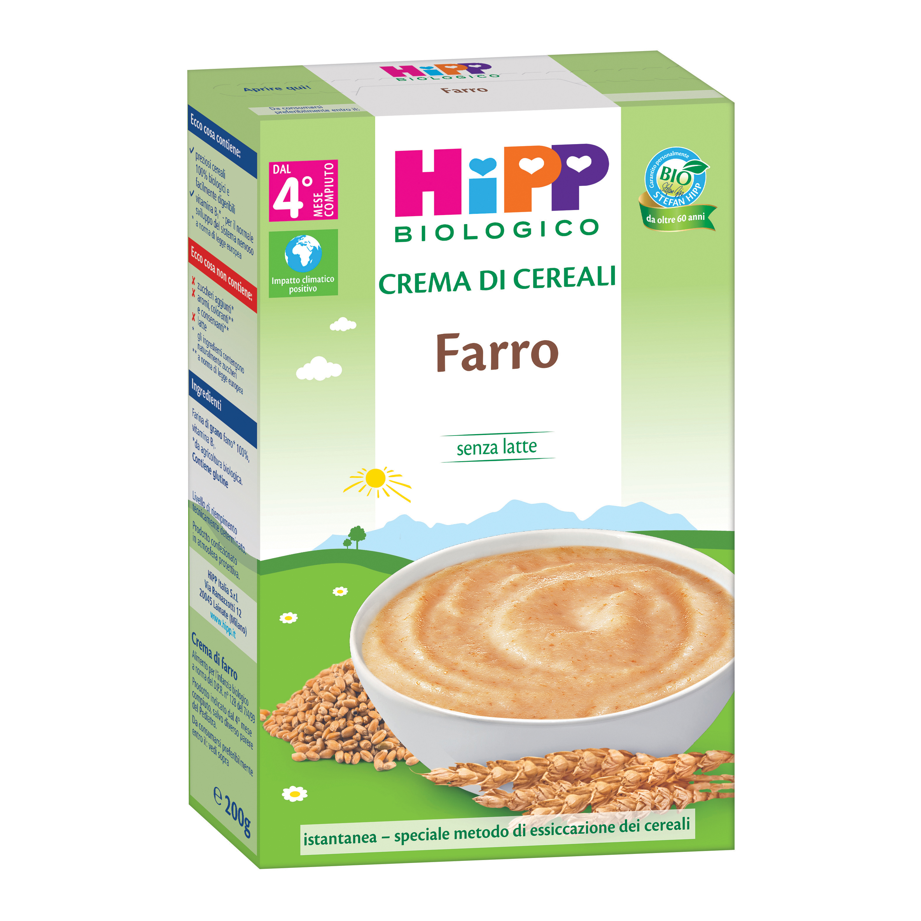HiPP Bio Crema di Farro 200 g 4m+