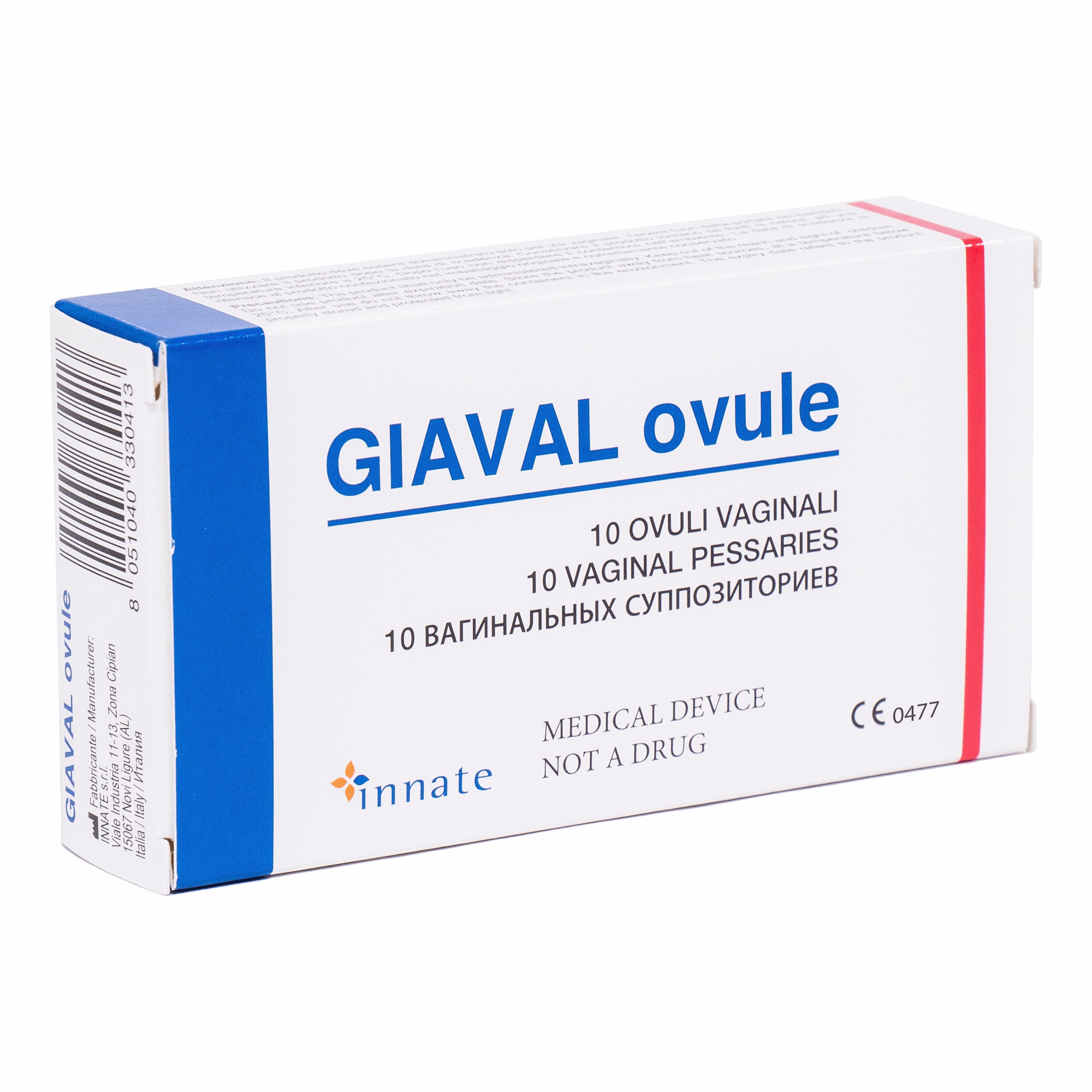 Giaval ovuli vaginali 10 pezzi