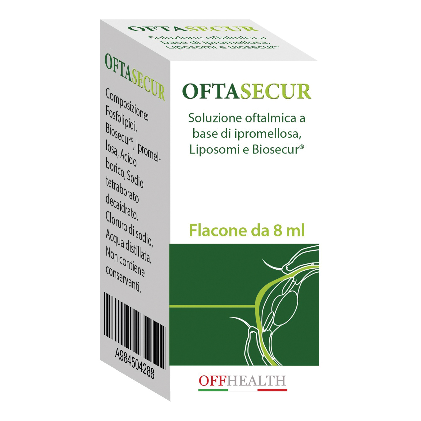 Oftasecur collirio 8 ml