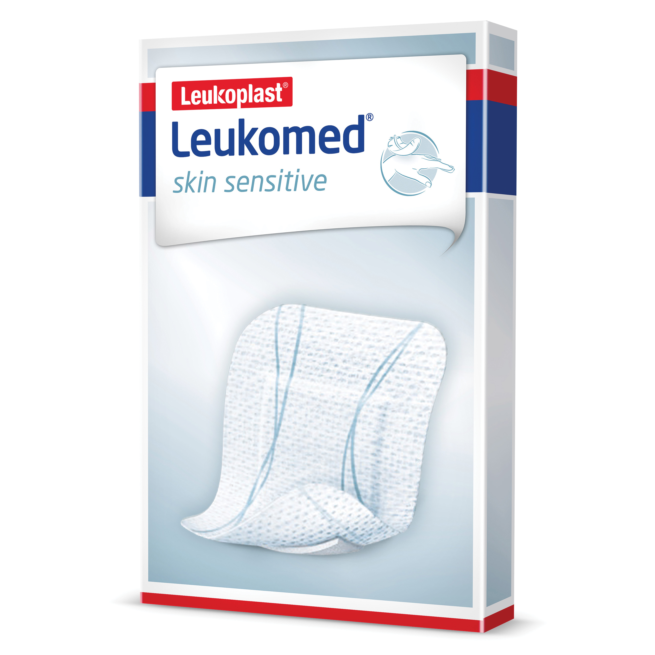 Medicazione in tnt adesivo leukomed skin sensitive sterile 8x15 cm 5 pezzi