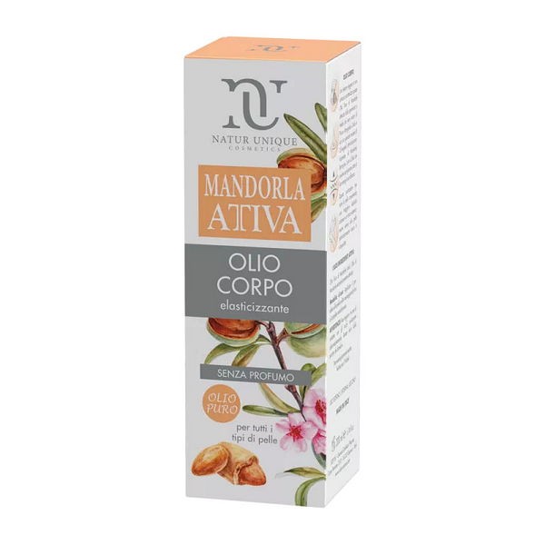 Mandorla attiva olio corpo senza profumo 200 ml