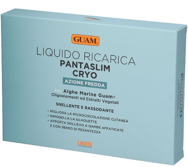 Guam pantaslim cryo + ricarica 3 x 100 ml