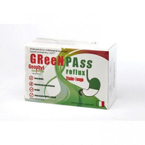 Green pass reflux stickpack