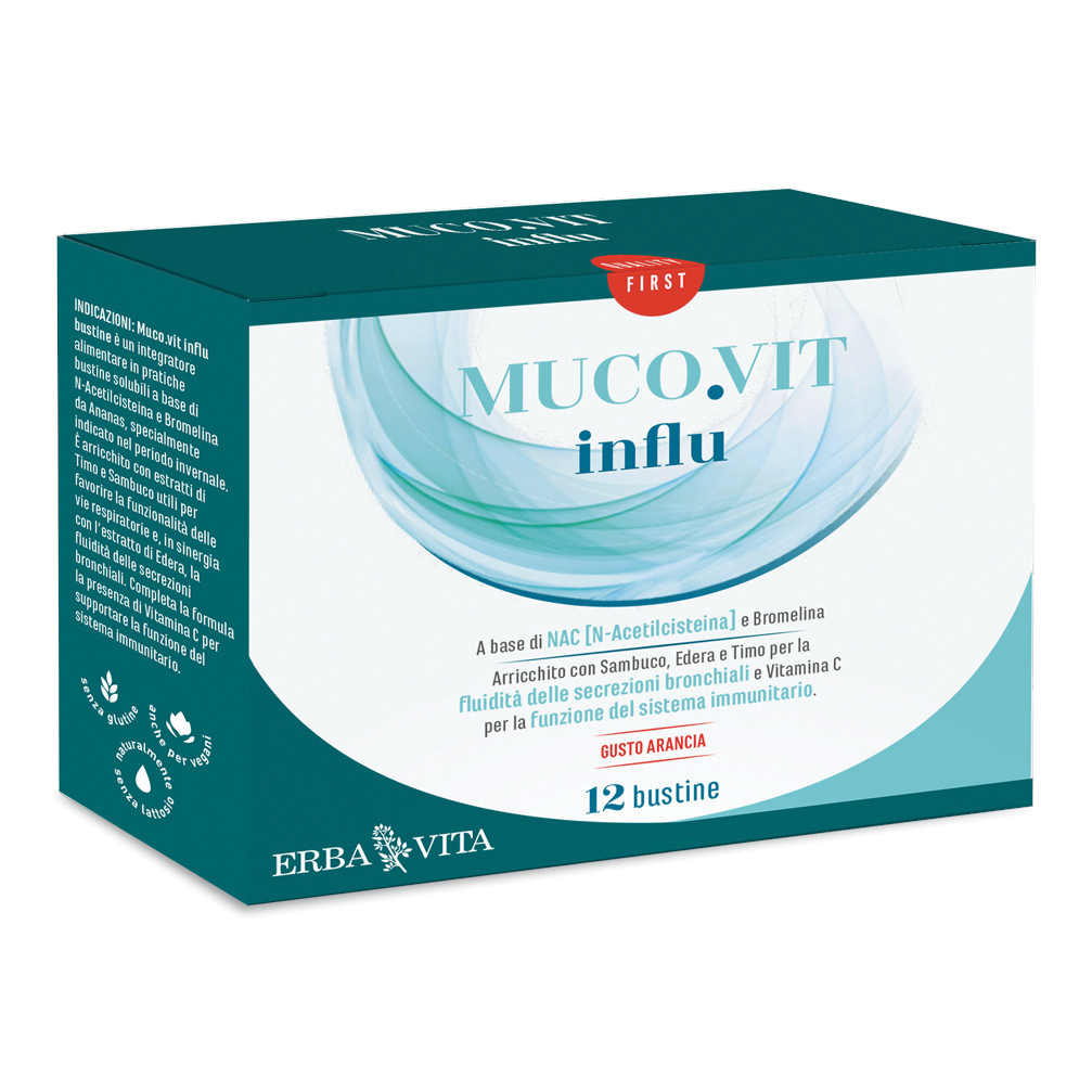 Mucovit influ 12 bustine