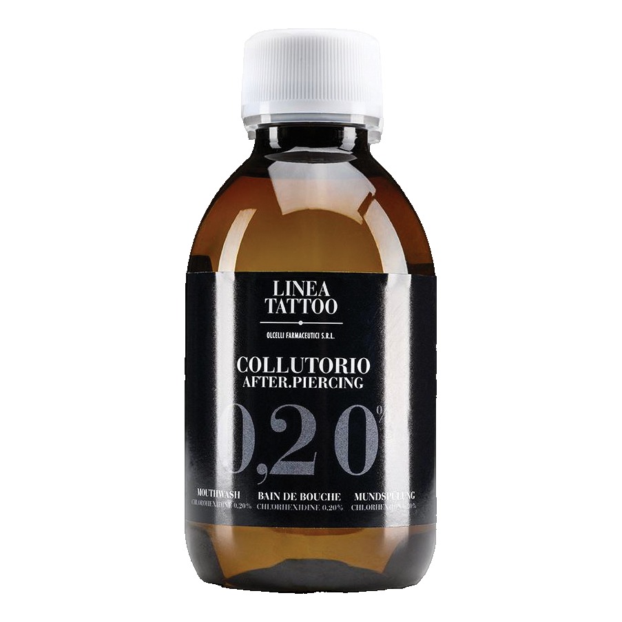 Tattoo collutorio after piercing 0,20% clorexidina 200 ml