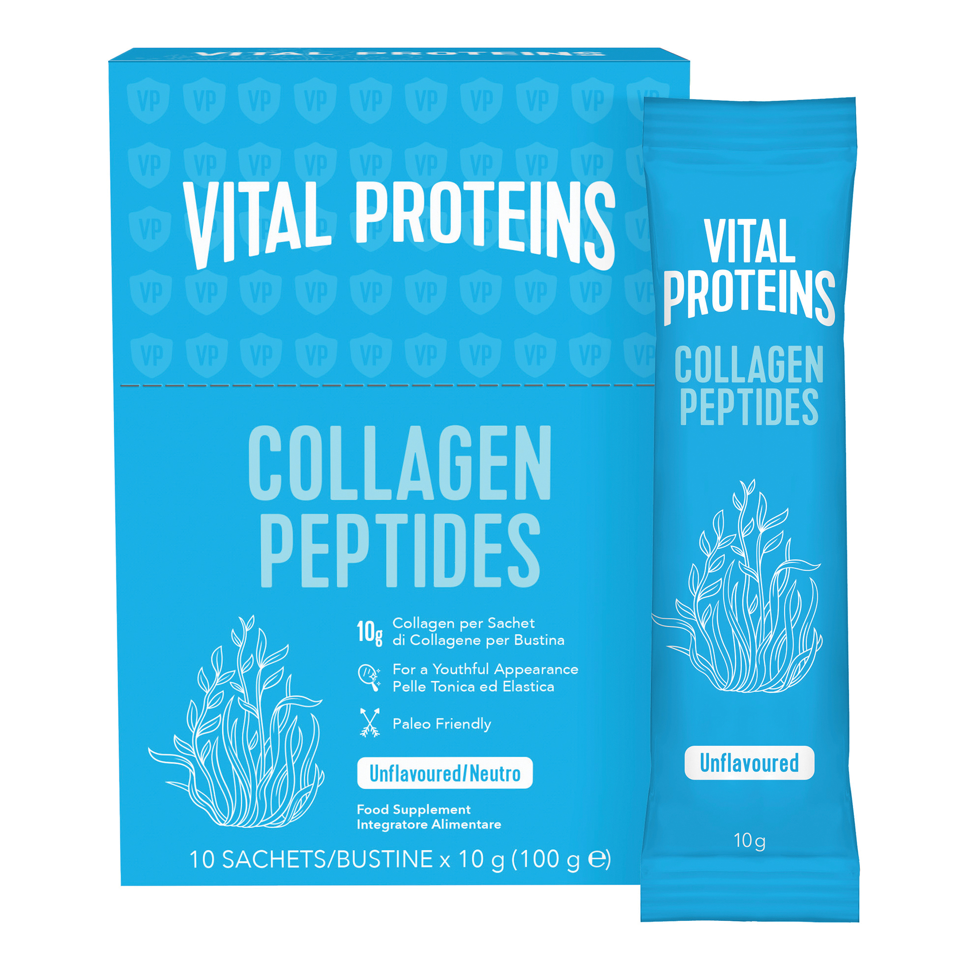 Vital proteins collagen peptides 10 stick pack da 10 g
