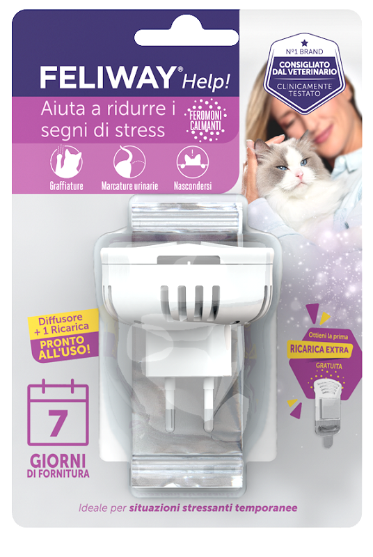 Feliway Help Diffusore Completo (Diffusore+Ricarica)