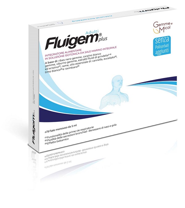 Fluigem plus adulti 8 fiale da 5 ml